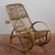 Bamboo and Rattan Rocking Chair, 1960s For Sale - Image 9 of 9