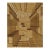 Rug & Kilim's Modern Optical Illusion Rug in Canyon Gold and Mocha For Sale