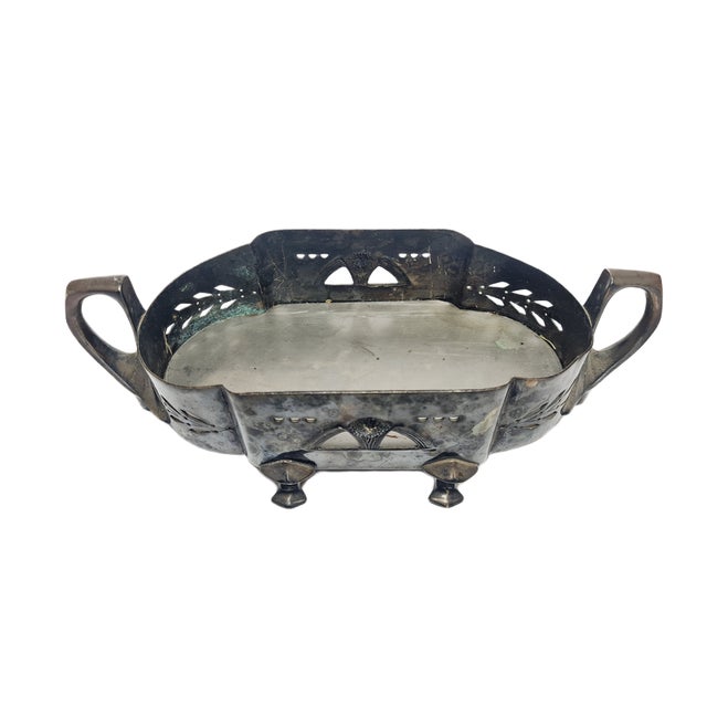 Art Nouveau Jardinière from Argentor, Austro-Hungarian Empire, 1900s For Sale - Image 6 of 13