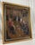 Realism Antique 1920 Dutch Interior Oil Painting M Fenneker After Pieter De Hooch For Sale - Image 3 of 8