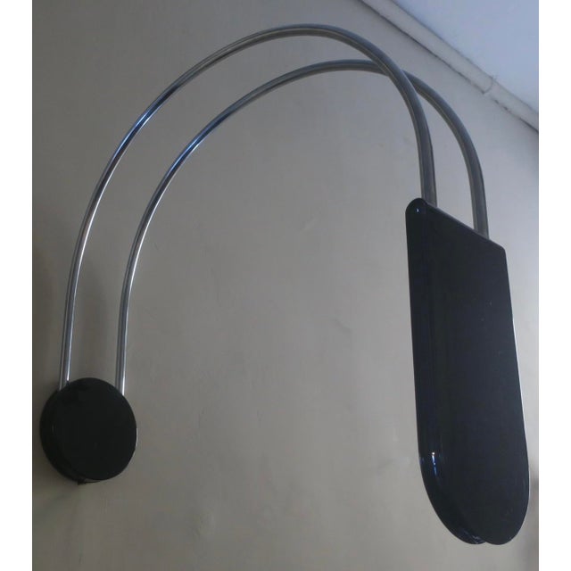 Mid-Century Modern Arc Wall Light by Bruno Gecchelin for Skipper and Pollux, 1970s For Sale - Image 9 of 16