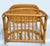 Bamboo Cane Wicker Mid-Century Modern Side Bedside End Sofa Table Magazine Stand For Sale - Image 12 of 13