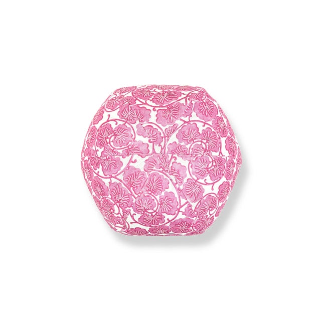 Offered in five sweet hues, this swirly azalea motif gives the look of hand-blocking in digitally-printed fabric. From...