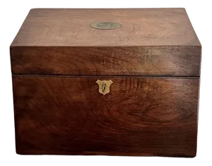 Victorian Rosewood Stationary Box, 1880s