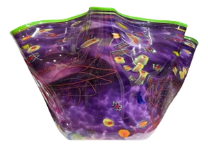 Rollin Karg Blown Glass Bowl