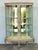 Vintage Curved Glass Display Cabinet For Sale - Image 9 of 12