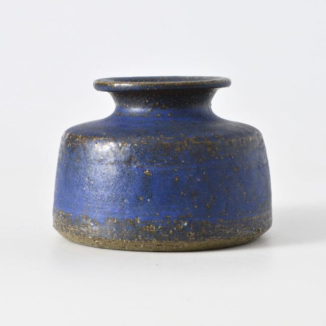 German Studio Pottery Vase by Rudi Stahl, 1970s For Sale - Image 9 of 9