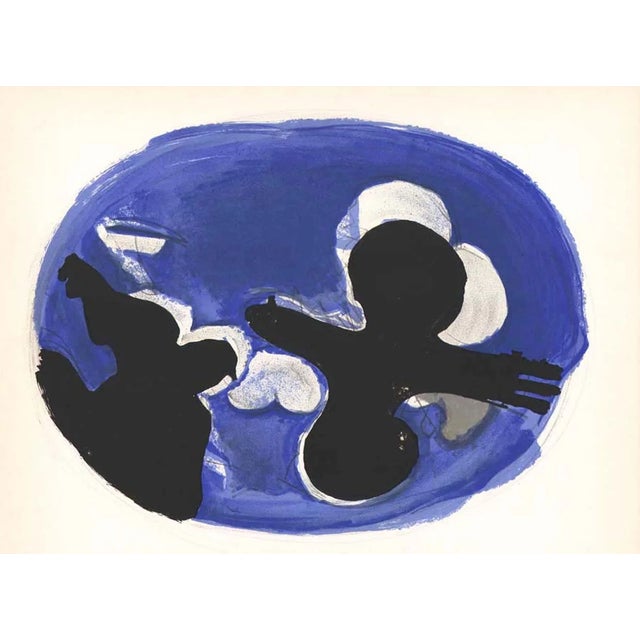 Artist: Georges Braque County: France Title: Untitled Flying Bird Medium: Lithograph – V31-L02 Marks: Not signed, not...