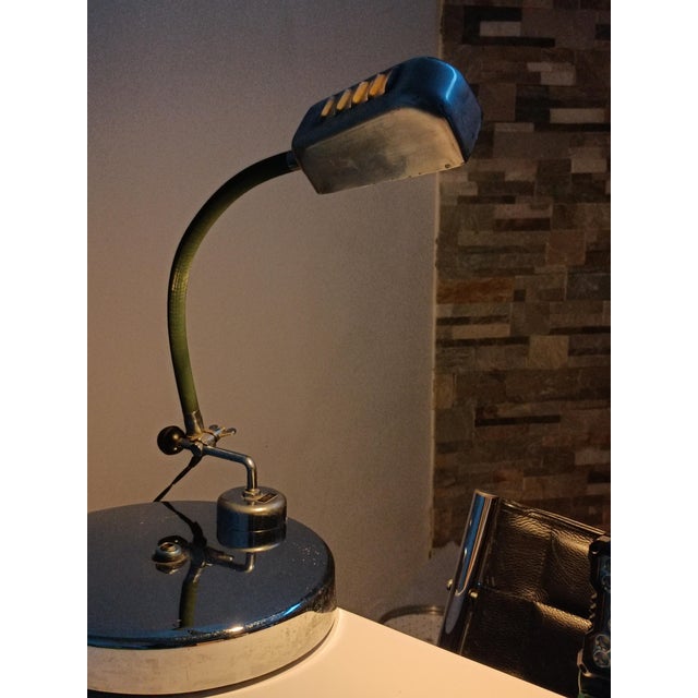 Vintage Industrial Lamp by Adher, 1950s For Sale - Image 9 of 13
