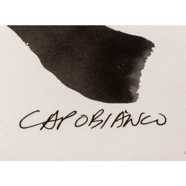 Domenick Capobianco "Trip Ii" Acrylic on Paper For Sale - Image 4 of 6