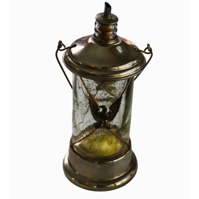 Vintage Eagle Decanter Musical Barware Kitschy Retro Americana Patriotic Bicentennial For Sale - Image 4 of 6