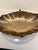 Early 20th Century Hammered Brass Large Console Bowl/Centerpiece For Sale - Image 4 of 6