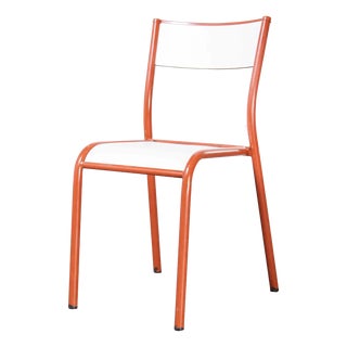 Red Stacking Dining Chair from Mullca, 1970s For Sale