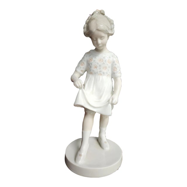 Bing & Grondahl Danish Hand-Painted Fine Porcelain Figurine For Sale