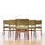 Set of Six Danish Modern Dining Chairs by Dyrlund Furniture For Sale - Image 10 of 12