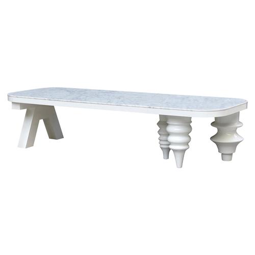 Black and White Marble Multileg Low Table by Jaime Hayon for BD Barcelona, 2016 For Sale - Image 18 of 18