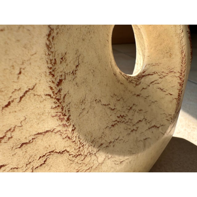 1960s Large Sculptural Ceramic Art Vase by Roberto Rigon for Bertoncello, 1960s For Sale - Image 5 of 13