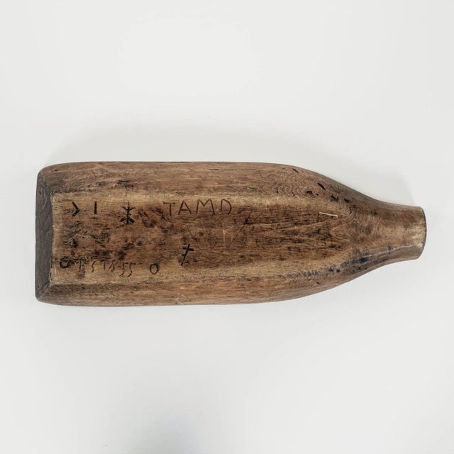 Wood Rustic Swedish Spouted Salting Trough For Sale - Image 7 of 9