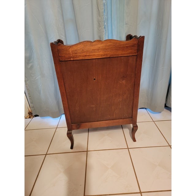 Tambour Door Wooden Cabinet For Sale In Houston - Image 6 of 12