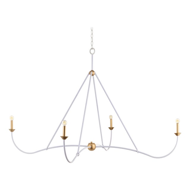 Carmel Round Chandelier by Lowcountry Originals For Sale