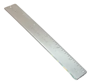 Tiffany & Co Estate Ruler 6" Sterling Silver