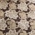 Tyler Hall Exclusive Mauritius Cream and Brown and Beige Pattern Fabric For Sale In New York - Image 6 of 6