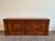 Vintage 1970s Credenza Dresser Wood With Diamond Brass Pulls For Sale - Image 9 of 9