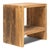 Contemporary Pair of Reclaimed Elm Side Tables For Sale - Image 3 of 9
