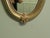 Long Shaped Oval Brass Wall Mirror with Acanthus Leaves, 1960 For Sale - Image 4 of 8