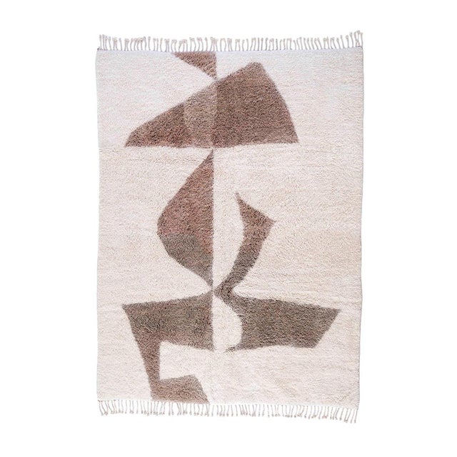 Hand-Knotted Wool Premium Rug by Azele Studio For Sale - Image 10 of 10