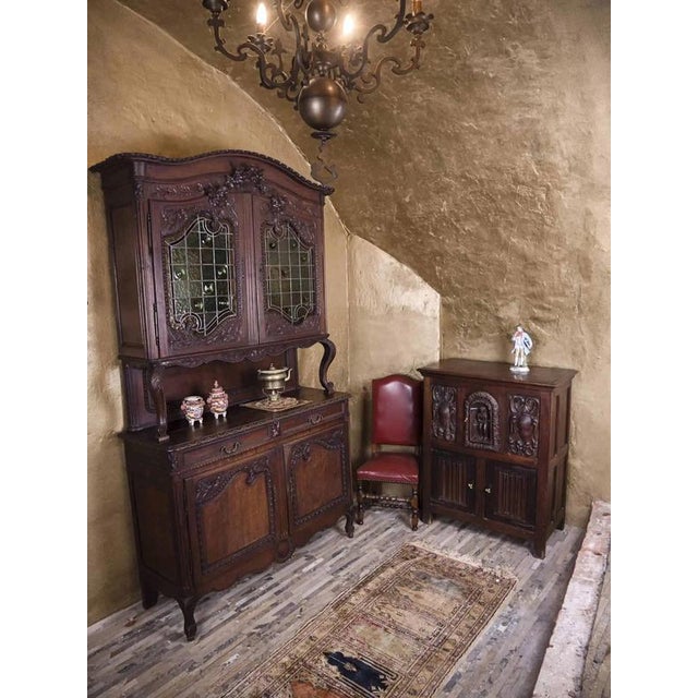18th Century Norman Cabinet in Oak For Sale - Image 11 of 13