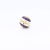 Vintage 14k Gold and Blue & White Enamel Figural Russian Style Egg Charm Pendant For Sale - Image 12 of 12