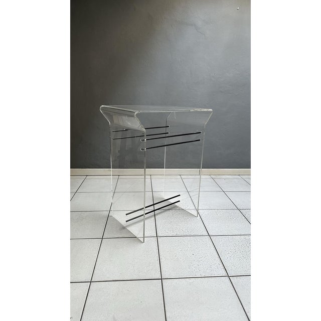 Mid-Century Modern Vintage Console Table, 1970s or 1980s For Sale - Image 3 of 11