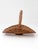 This vintage wicker hearth basket features a beautifully open handwoven form with a wrapped bentwood handle and a warm...