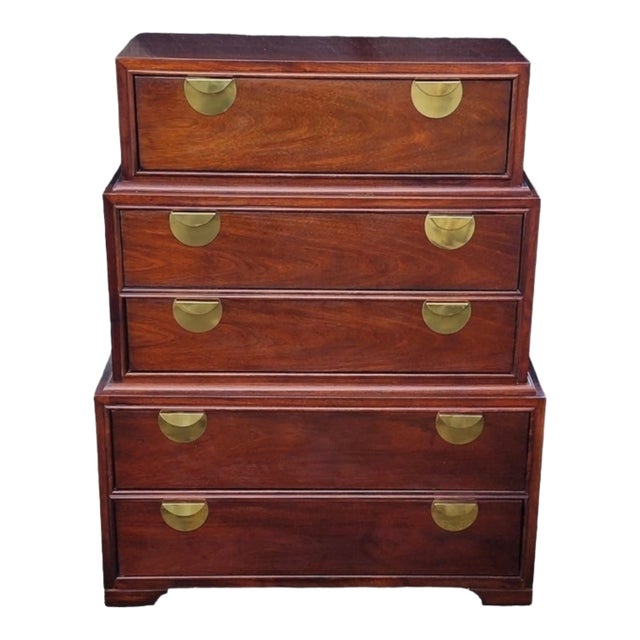 Vintage Highboy Thomasville Chinoiserie Chest of Drawers Chairish