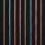 Sample - Schumacher Larivey Stripe Fabric in Charcoal For Sale