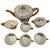 Traditional Vintage Homer Laughlin Eggshell Georgian Tea Set, 22-Karat Gold Gilt For Sale - Image 3 of 13