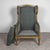 French Louis XVI Giltwood Wing Chair For Sale - Image 9 of 18