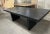 Mid-Century Modern Ebonized Solid Wood Dining Table For Sale - Image 3 of 4