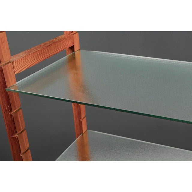 Khaki Vintage Swedish Shelves in Pine, 1970s For Sale - Image 8 of 17