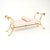 A stunning vintage French brass bench / stool, dating from the 1970’s. It is beautifully designed and is of amazing...