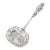 Antique Dutch Silver Bon Bon, Berry, Serving Oval Spoon For Sale