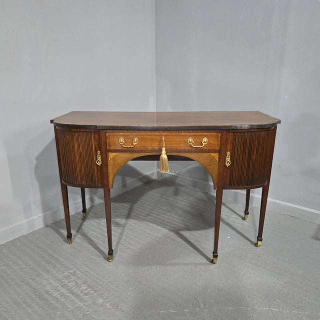 Super Inlaid Mahogany Sideboard, 1900 For Sale - Image 10 of 10
