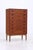 Vintage Teak Tallboy Chest of Drawers For Sale - Image 3 of 13