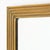 Mid-Century Modern Mid-Century French Brass Mirror For Sale - Image 3 of 9