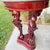 Mid-Century Modern Vintage Marble Mahogany Victorian Wood Tables - a Pair For Sale - Image 3 of 5