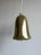 Scandinavian Modern Brass Pendant with Perforated Shade from Borens, Sweden, 1960s For Sale - Image 6 of 6