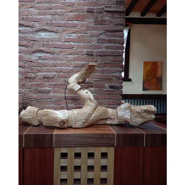 1980s The Swimmer Lamp from Pietro Meccani, 1989 For Sale - Image 5 of 9