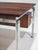 Executive Desk in Kingwood and Steel by Poul Kjaerholm, Denmark, 1950s For Sale - Image 6 of 18