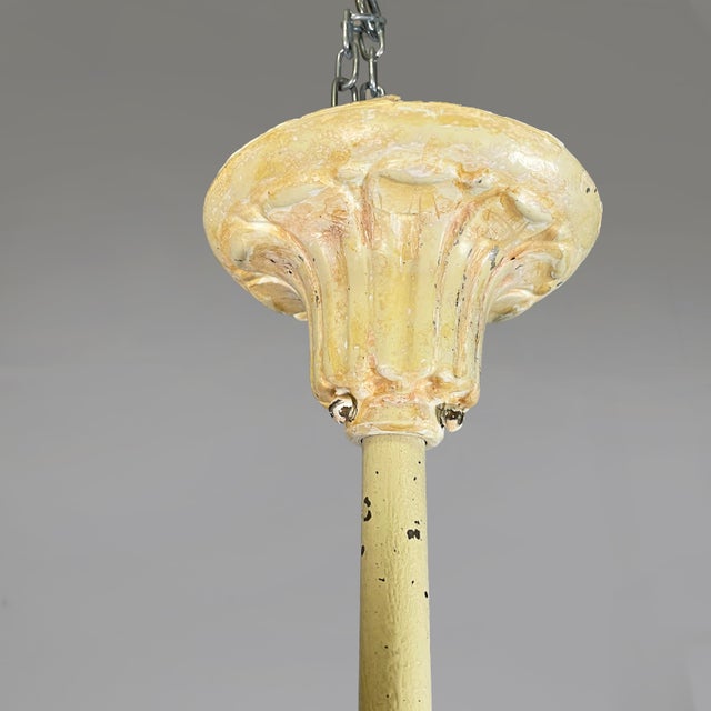 Mid-Century Modern Italian Beige Metal and Wood Marelli Ceiling Fan from Casablanca, 1999 For Sale - Image 18 of 18